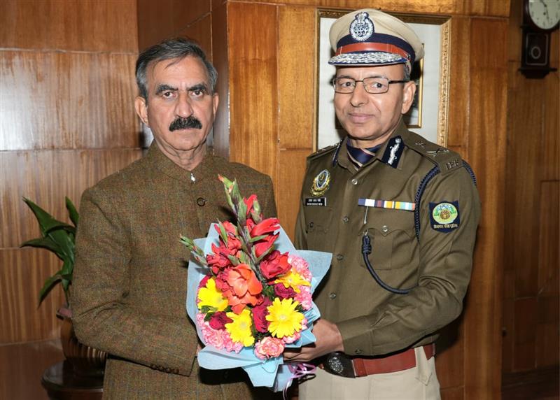 नव-नियुक्त पुलिस महानिदेशक श्याम भगत नेगी ने 23 मार्च, 2026 को मुख्यमंत्री ठाकुर सुखविंदर सिंह सुक्खू से उनके सरकारी आवास 'ओक ओवर', शिमला में भेंट की। यह एक शिष्टाचार भेंट थी।